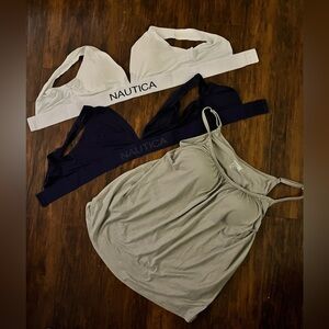 Nautica Ladies Bras & Tank Combo
